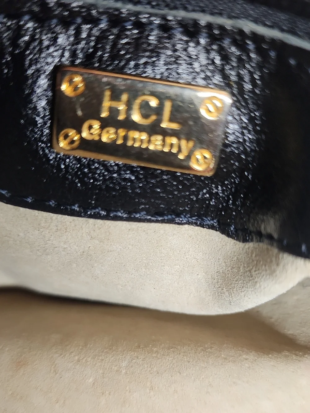 Handcrafted HCL GERMANY Leathergoods Brown & Black Leather Amazing Satchel Bag